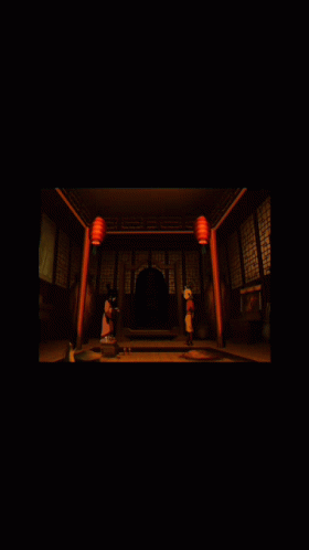 A Girl In A Pink Kimono Holds Her Hair In A Braid GIF
