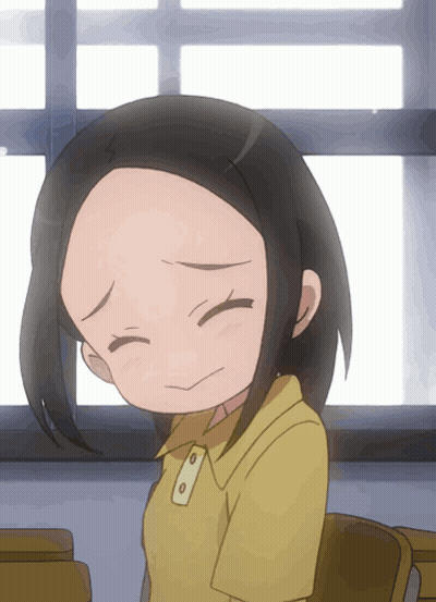 A Girl In A Yellow Shirt With The Letter O On It GIF
