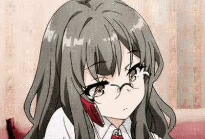 A Girl Is Talking On A Cell Phone And Crying . GIF