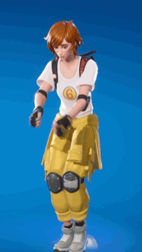A Girl Is Wearing A White Shirt That Says News On It GIF