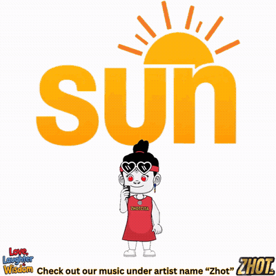 A Girl Riding A Bike With The Sun Behind Her GIF