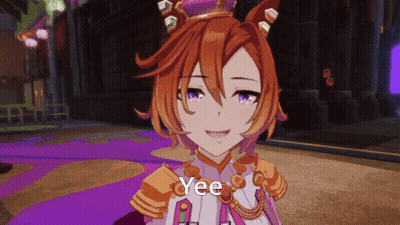 A Girl With A Crown On Her Head And The Word Yee On Her Chest GIF