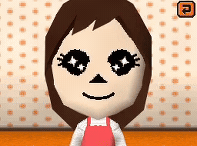 A Girl With A Skull On Her Face Is Smiling In A Video Game GIF