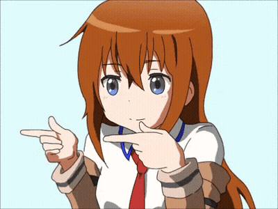 A Girl With Brown Hair And Blue Eyes Is Giving A Thumbs Up Sign GIF