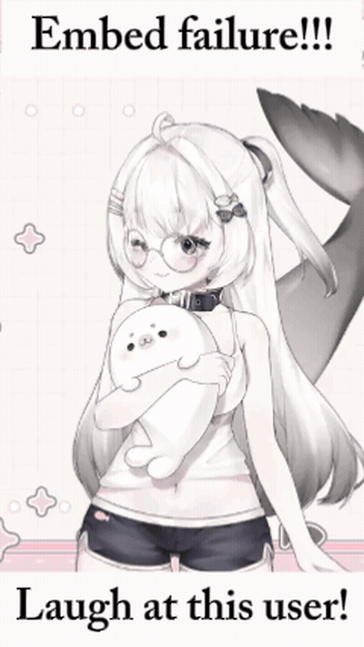 A Girl With Glasses Is Holding A Stuffed Seal . GIF