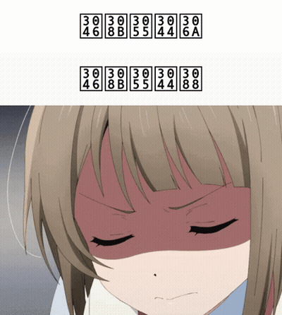 A Girl With Her Eyes Closed Has The Number 30 Written On Her Face GIF