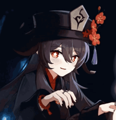 A Girl With Long Hair Wearing A Hat With A Letter S On It GIF