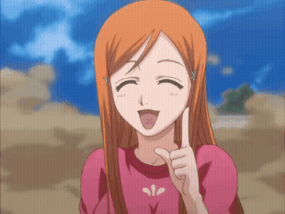 A Girl With Long Orange Hair And A Pink Shirt Is Giving A Thumbs Up GIF