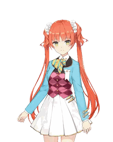 A Girl With Orange Hair Is Holding A Cup Of Coffee Sticker