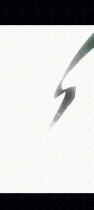 A Girl With Pink Hair Is Praying With Her Hands Together GIF