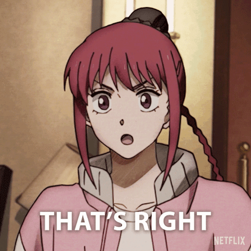 A Girl With Red Hair Says That 'S Right In A Netflix Ad GIF