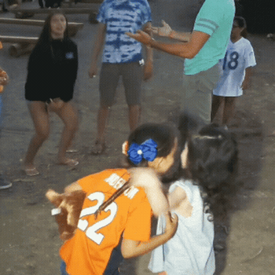 A Girl With The Number 22 On Her Shirt GIF