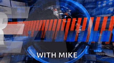 A Globe With The Words With Mike Behind It GIF