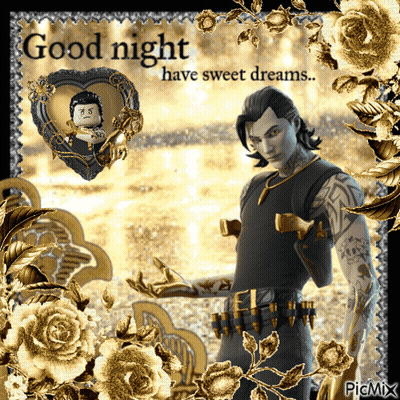 A Good Night Have Sweet Dreams Greeting Card GIF
