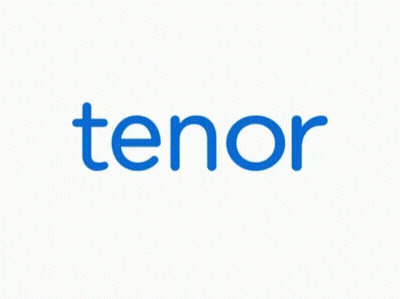 A Google Logo With The Word Tenor Underneath GIF