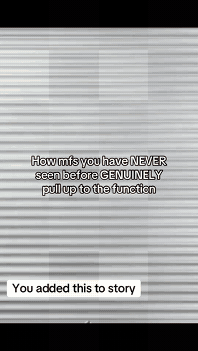 A Gray Wall With A Quote On It That Says `` How Mis You Have Never Seen Before Genuinely Pull Up To The Function '' . GIF