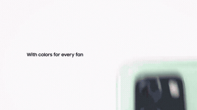 A Green And A Red Cellphone Are Sitting Next To Each Other GIF