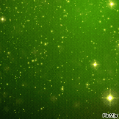 a green background with glowing stars and the word picmix at the bottom