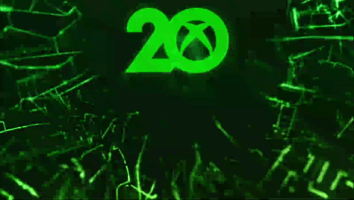 A Green Background With The Number 20 In The Center GIF