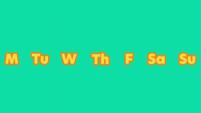 A Green Background With The Words Happy Thursday In Yellow GIF