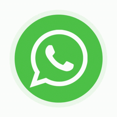 a green circle with a speech bubble and a phone in it