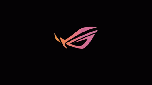 A Green Logo On A Black Background That Looks Like A Bird GIF
