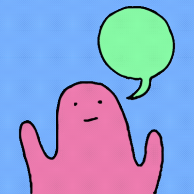 A Green Speech Bubble That Says Oh No GIF