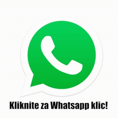 A Green Speech Bubble With A Phone In It And The Words Kliknite Za Whatsapp Klic GIF