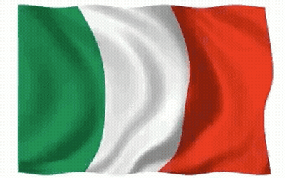 A Green White And Red Flag Is Flying In The Wind GIF