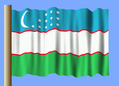 A Green White And Red Flag With A Crescent Moon And Stars GIF