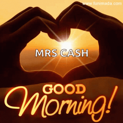 A Greeting Card For Mrs Cash With A Heart Made Of Hands GIF