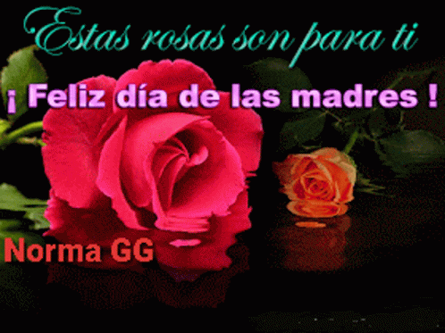 A Greeting Card That Says Feliz Dia De Las Madres Norma Gg GIF