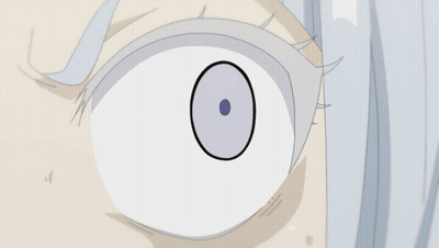 A Group Of Anime Characters Are Standing In A Room With Smoke Coming Out Of The Floor GIF