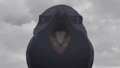 A Group Of Anime Characters Are Wearing Black Jackets With Ics Written On Them GIF