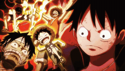 A Group Of Anime Characters With One Wearing A Shirt With The Number 55 GIF