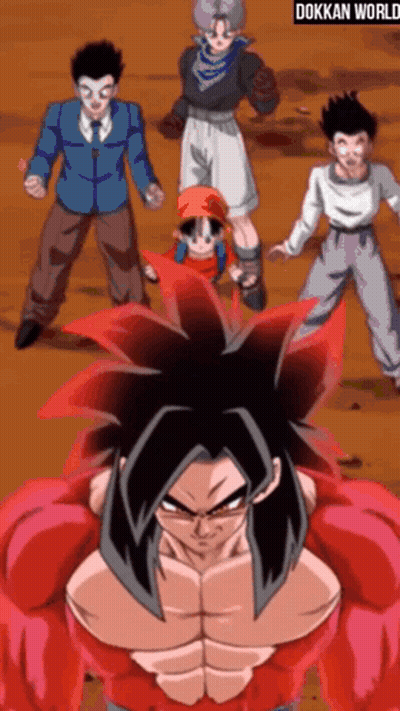 A Group Of Cartoon Characters Are Standing Next To Each Other With The Words Dokka World Visible In The Corner GIF