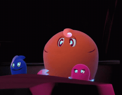 A Group Of Cartoon Characters Holding Up Cards With The Number 10 On Them GIF