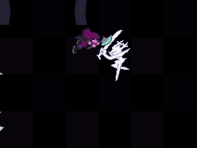 A Group Of Cartoon Characters In A Dark Room GIF