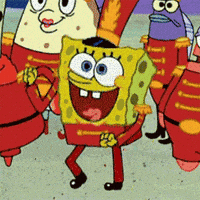 A Group Of Cartoon Characters Including Spongebob Squarepants And Patrick Star GIF