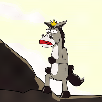 A Group Of Donkeys Wearing Green Helmets With The Letter D On It GIF