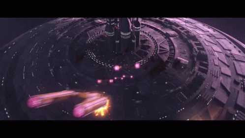 A Group Of Fighter Jets Flying In The Sky GIF