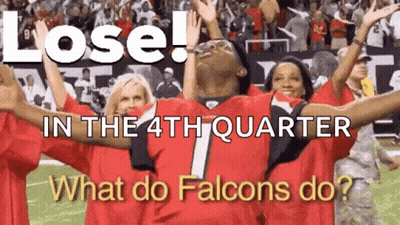 A Group Of Football Players Are Celebrating A Loss In The 4Th Quarter .. GIF
