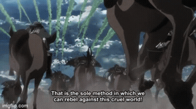 A Group Of Horses Are Standing Next To Each Other With Smoke Coming Out Of Them And A Caption That Says That Is The Sole GIF