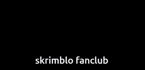 A Group Of Horses Running Down A Street With The Words Skrimblo Fanclub Written Below Them GIF