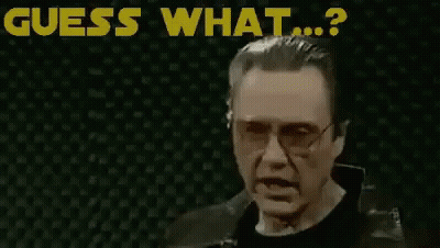 A Group Of Men Are Playing Guitars And Singing Into Microphones In Front Of A Sign That Says Knights . GIF