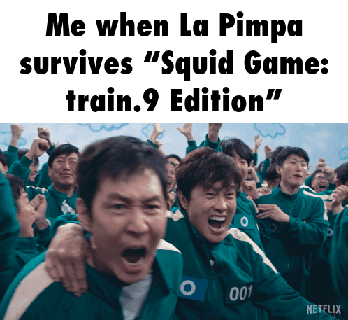 A Group Of People Are Playing A Game Called Squid Game On Netflix GIF