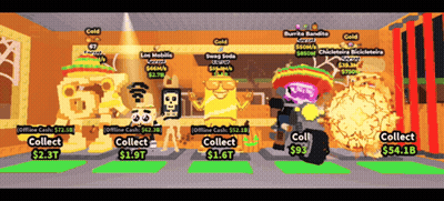 A Group Of People Are Playing A Video Game Called Collect GIF