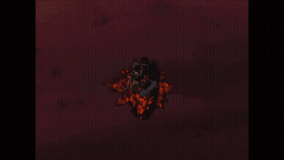 A Group Of People Are Riding Horses In A Cartoon GIF