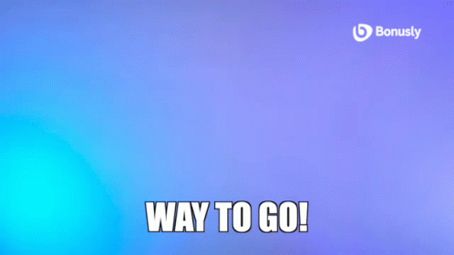A Group Of People Clapping With The Words Way To Go GIF
