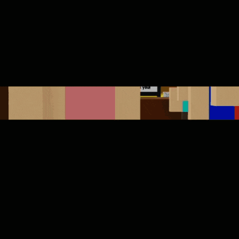 A Group Of People Standing In Front Of A Welcome To Roblox Sign GIF